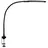 LINDBY LED-Lampe Nilay in Schwarz aus Metall, Modern, - 70