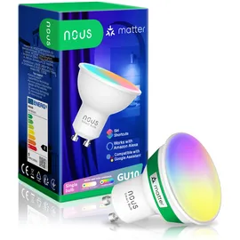 Nous Smarte Glühbirne GU10 4,5 W RGB 1 St.