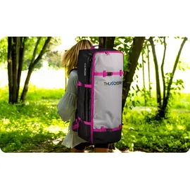 Thunder Mossa SUP Board 320 x 75 x 15 cm Grau/Weiß/Rosa