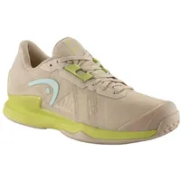 Head Women's Sprint Pro 3.5 Women Tennisschuh, Macadamia/Lime, 38