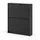 VCM Shane 70 x 17 cm schwarz matt / schwarz