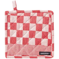 Topflappen DDDDD "Barbeque, 21x21 cm, Baumwolle", rot, B:21cm L:21cm, 100% Baumwolle, Topflappen