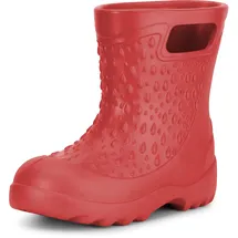 Ladeheid Kinder Mädchen Jungen leichte Eva Gummistiefel Regenstiefel LADW006 (Rot 1841, 34/35 EU).