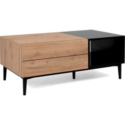 Finori Nola 55A Couchtisch/Artisan Oak/Schwarz - / - /