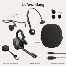 JABRA Engage 55 UC Mono Convertible USB-A 