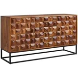 Wohnling Sideboard 145x81x45 cm / rosenholz