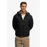 Superdry Hood Box Quilt Fuji Lite Jacke schwarz L