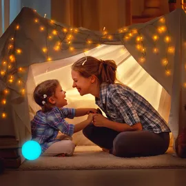 Relaxdays Kugel Weiß 3 St.