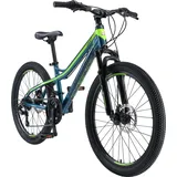 Bikestar Mountainbike 24 Zoll RH 33 cm blau/gelb