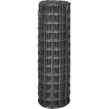 vidaXL Eurozaun 25 x 1,2 m Grau/Stahl