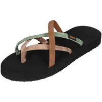 Teva Damen Olowahu Flipflop, Mixed B Maple Sugar Multi, 43 EU - 43 EU