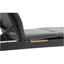 VCM Liegenauflage 193 x 60 x 5 cm grau 1 St.