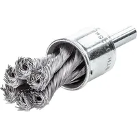 Lessmann Pinselbürste Stahldraht, Bürsten-⌀xBorstenstärke: 28X0,35 mm