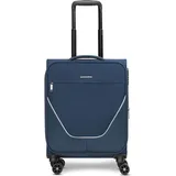 Stratic taska 4-Rollen Kabinentrolley S 55 cm mit Dehnfalte navy