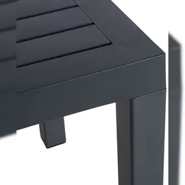 CLP Ocean Beistelltisch 45 x 45 x 45 cm dunkelgrau