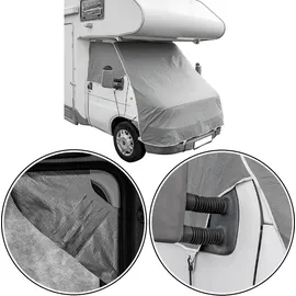 PRO PLUS Frontscheibenabdeckung Wohnmobil o. Campingbus – Windschutzscheibe Abdeckung Isolierung Passgenau Frontscheiben Schutz Kompatibel Fiat Ducato X230 ab 1994 & X244 ab 2002