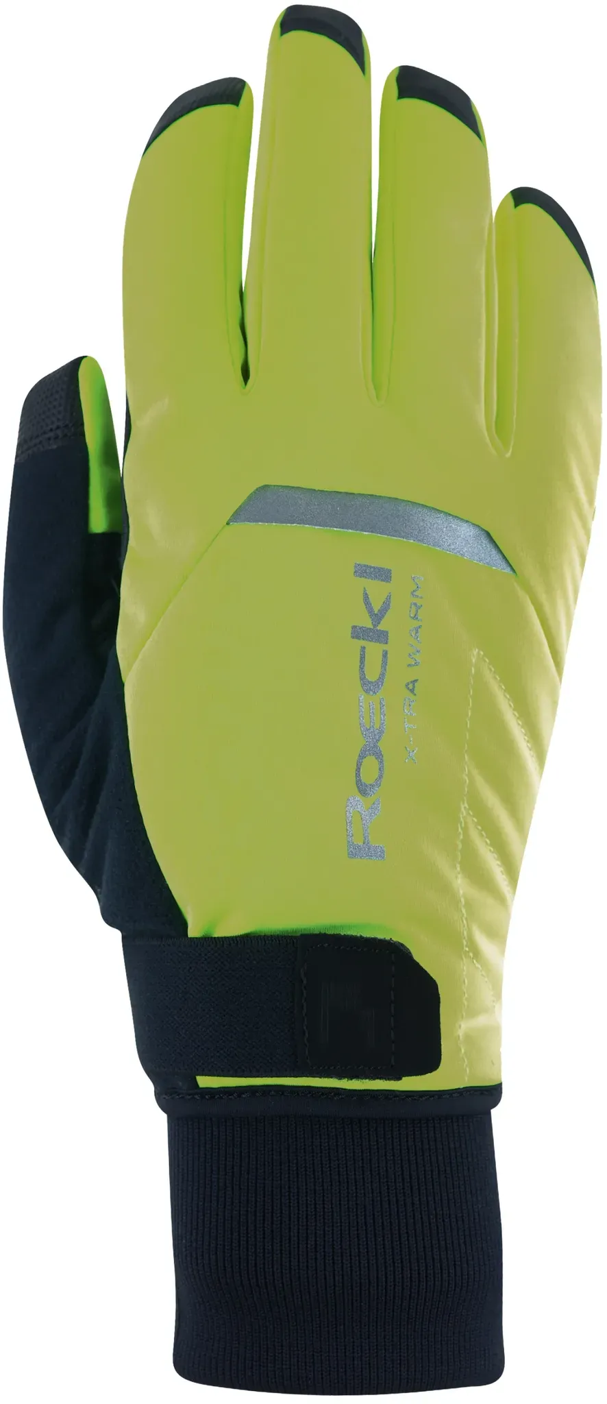 Roeckl Villach 3 Winter-Fahrradhandschuhe - 12 - fluo yellow