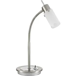 Tischlampe Nachttischlampe Schreibtischleuchte beweglich LED Leselampe H 37 cm