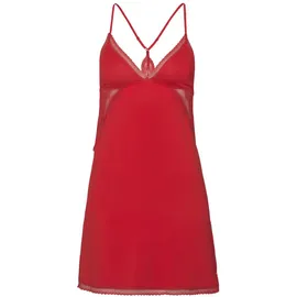LASCANA Damen Negligé feuerrot Gr.32/34