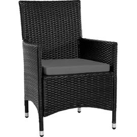 Tectake Monaco Set 9-tlg. schwarz