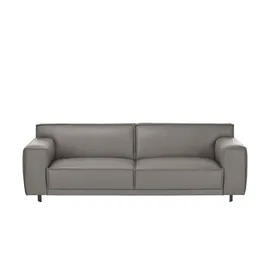 Soho Big Sofa Leder 3-Sitzer Beige