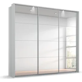 Rauch »Oteli«, mit Spiegelfront und Passepartout optional mit Beleuchtung grau