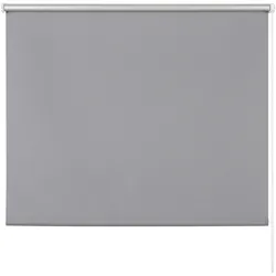 Verdunkelungsrollo Thermo Grau ca. 100x150cm