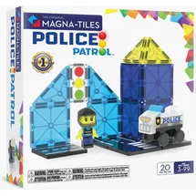 Magna-Tiles Polizeistreife Bausatz 20-tlg.