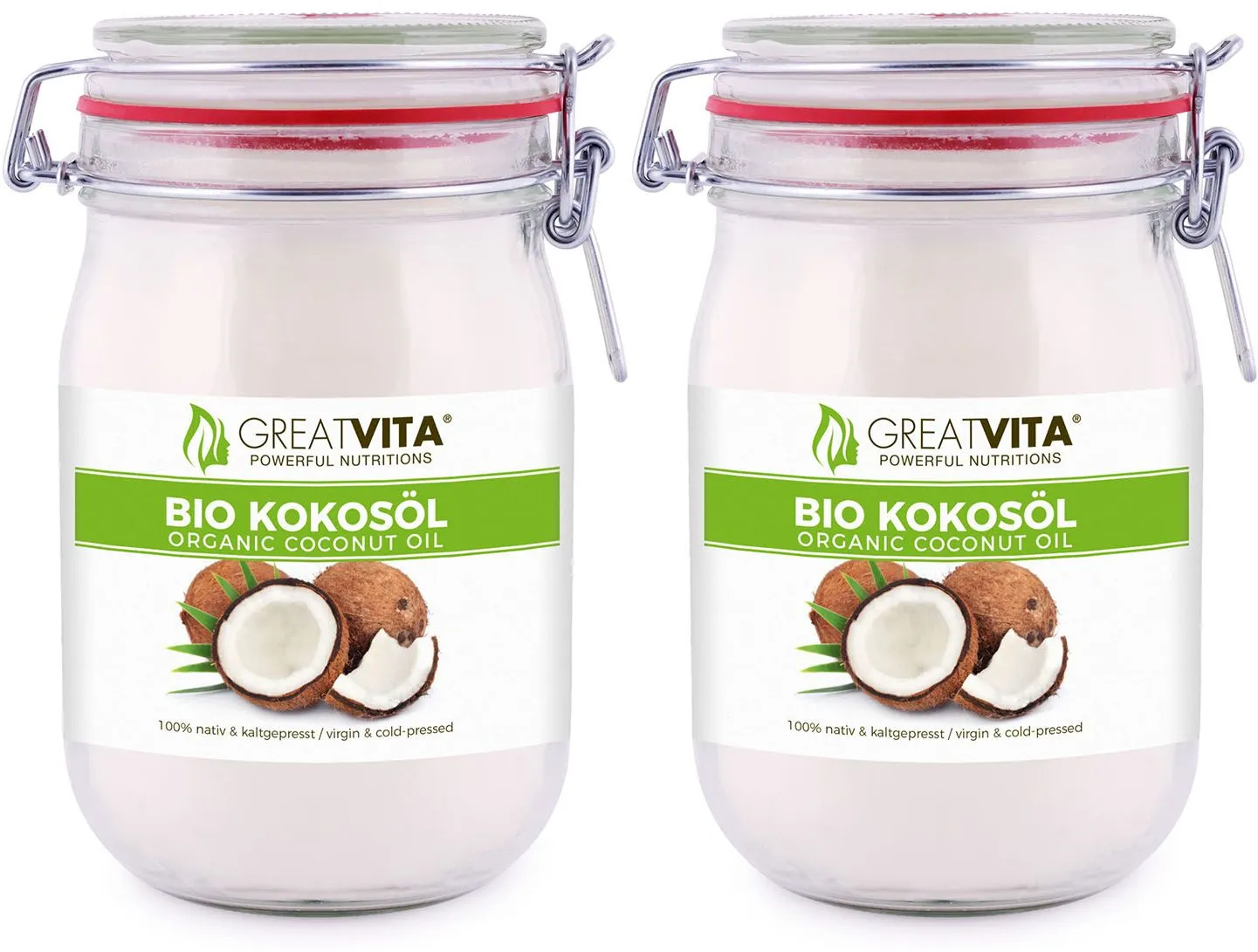 GreatVita Bio Kokosöl 2000 ml