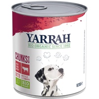 Yarrah Bio-Bröckchen mit Rind 6 x 820 g