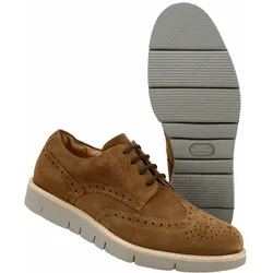 Mey & Edlich Herren Businessschuhe Braun einfarbig - 45