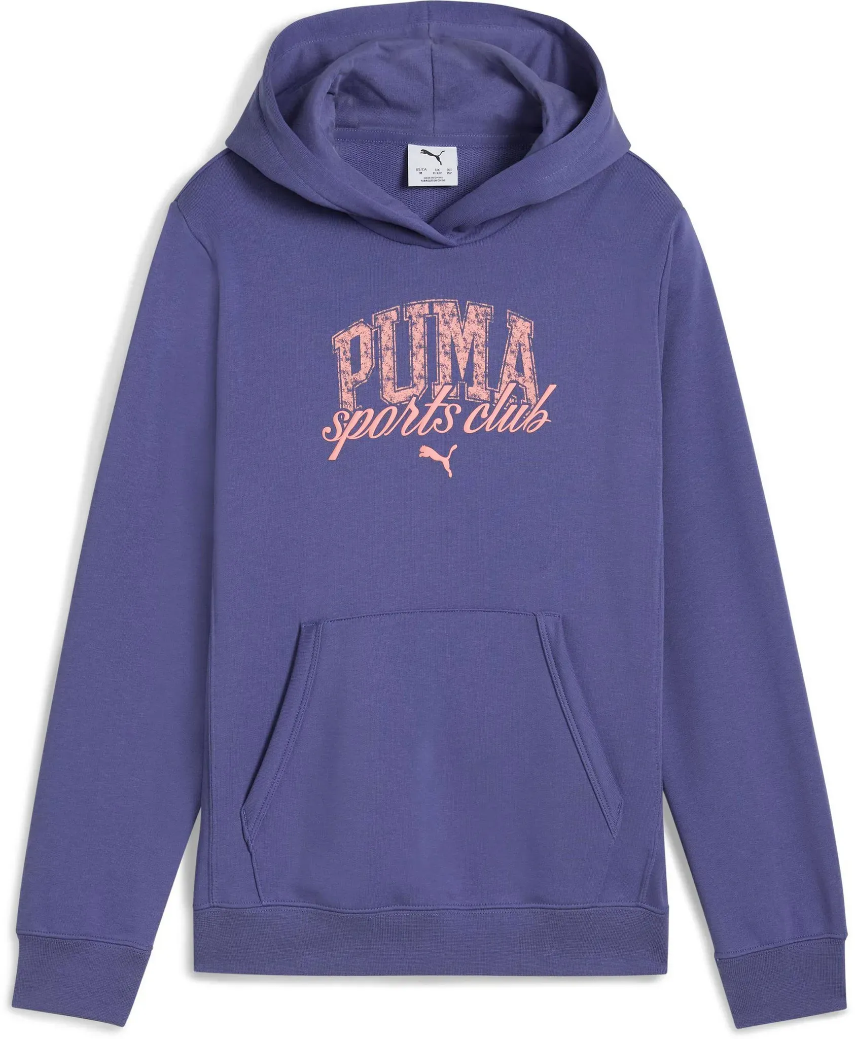PUMA CLASSICS Hoodie Mädchen in blue crystal, Größe 152 - blau