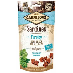 CARNILOVE Semi-Moist Sardine enriched with Parsley 50 g