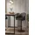 Hela Barhocker HOLLY 51,5 x 96 x 53 cm Grau/Schwarz
