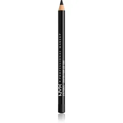 NYX Professional Makeup Eye and Eyebrow Pencil Präziser Eyeliner Farbton Black 1.2 g