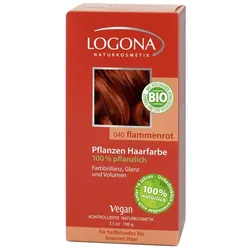 Logona Pflanzen-Haarfarbe-Pulver, Flammenrot