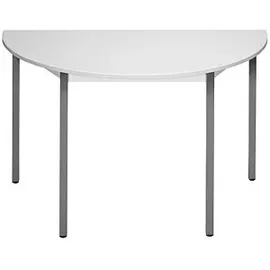 Sodematub Halbrundtisch 120 x 60 x 74 cm Grau