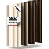 Dalsys Akustikpaneele Eiche hell 4 St. 120 x 60 cm