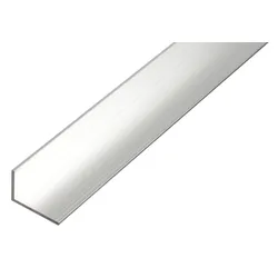 Alberts BA-Profil Winkel, Aluminium Natur, ungleichschenklig, 1 m oder 2 m, verschiedene Größen