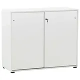 Schildmeyer Serie 400 Aktenschrank 100,1 x 41,0 x 83,6 cm weiß