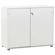 MÖBELPARTNER Serie 400 Aktenschrank 100,1 x 41,0 x 83,6 cm weiß