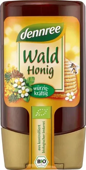 dennree Waldhonig PET-Flasche bio 250g