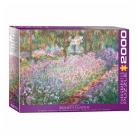 Eurographics 8220-4908 - Monets Garten, Monet, Puzzle 2.000 Teile