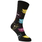 happy socks ab Happy Socks Unisex Socken Cat - schwarz - 36|37|38|39|40