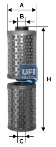 UFI 2552600 42mm