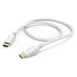 Hama Ladekabel, USB-C USB-C, 1,5 m Weiß