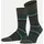 Falke Tinted Stripe Socken 39-42 Grün/Schwarz 39-42