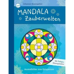 ARENA 3-401-71739-1 Rosengarten, Mandala Zauberwelten. Ausmalbilder zum Entspannen