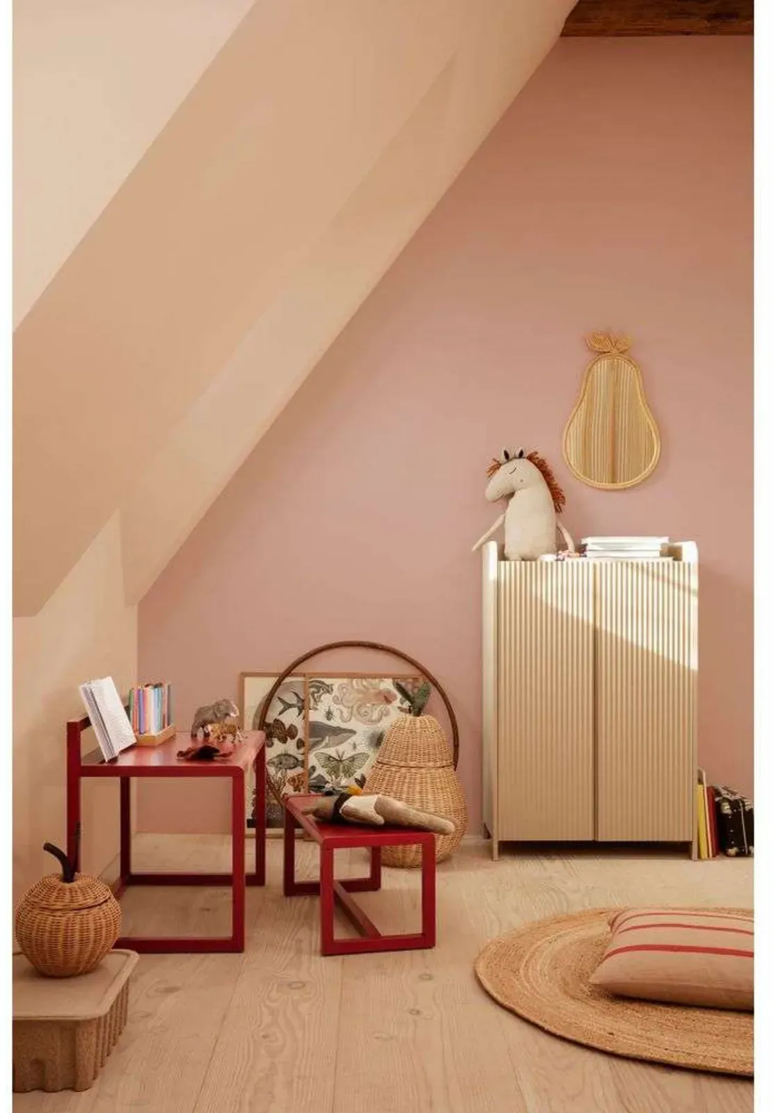 Barstühle ferm LIVING, Blau, Holz - 62 - 30