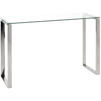 Haku-Möbel HAKU Möbel Konsolentisch Glas silber 120,0 x x